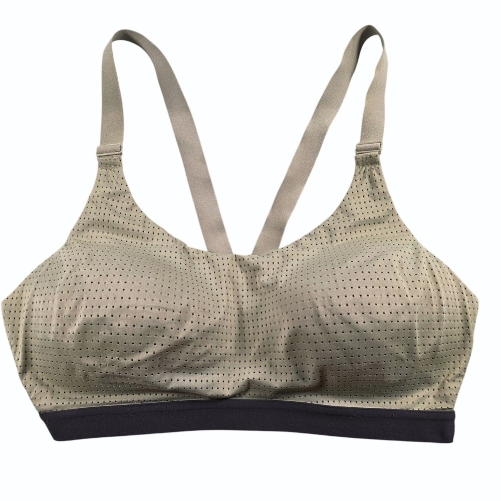 Breathable Training Sports Bra Olive Green Womens 36D Victoria's Secret Sport